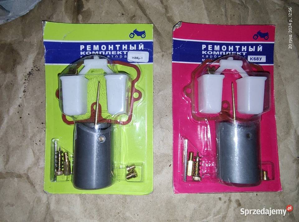 Zestaw naprawczy gaźników K68 Leszno