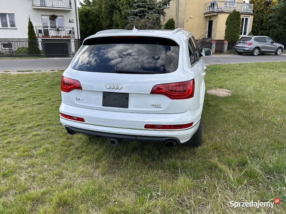 Audi Q7 2015 Premium Quattro 7 osobowa Hak Motoryzacja Nowe Miasto Lubawskie