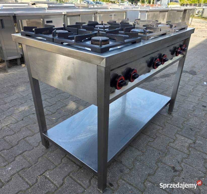 Kuchnia Gazowa 6 Palnikowa REDFOX 36 kW M1901 N