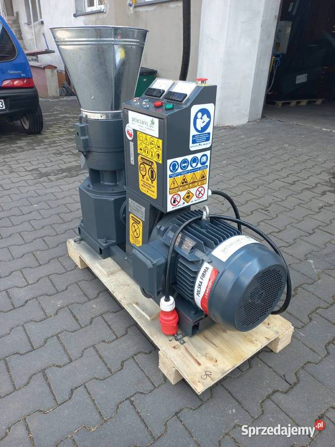 Peleciarka Szybkkobrotowa 11 kW Pelet Granulat z nieuszkodzony Zrębice