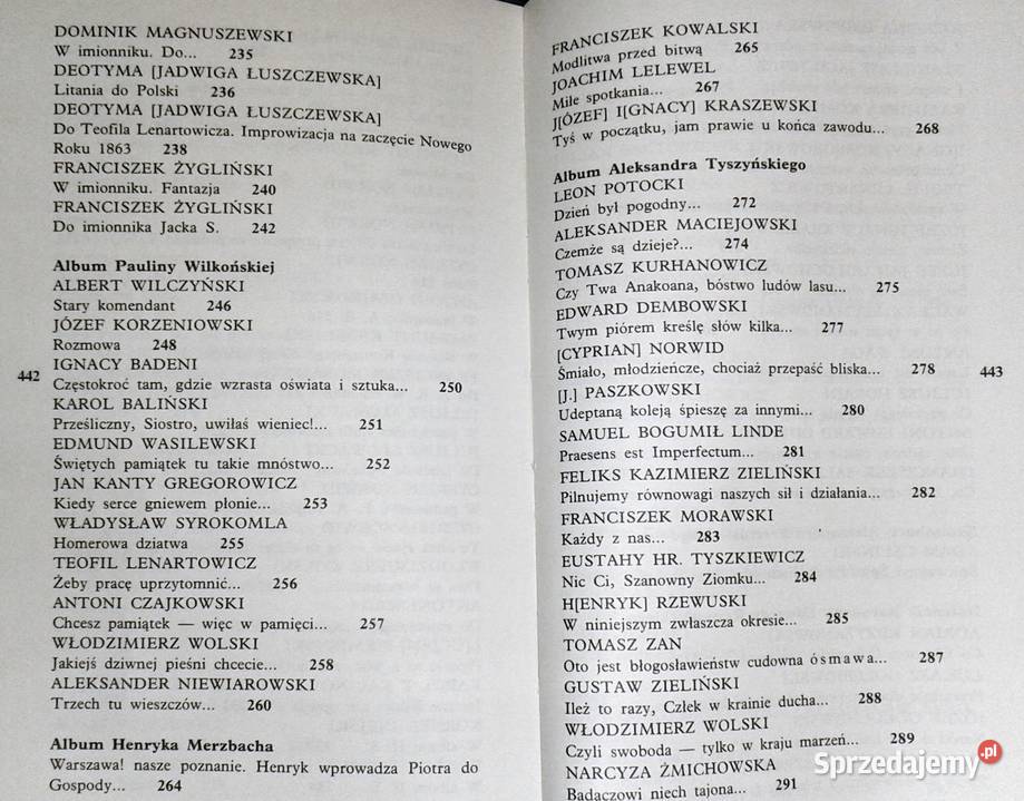 Sztambuch romantyczny Biernacki Andrzej Chełm