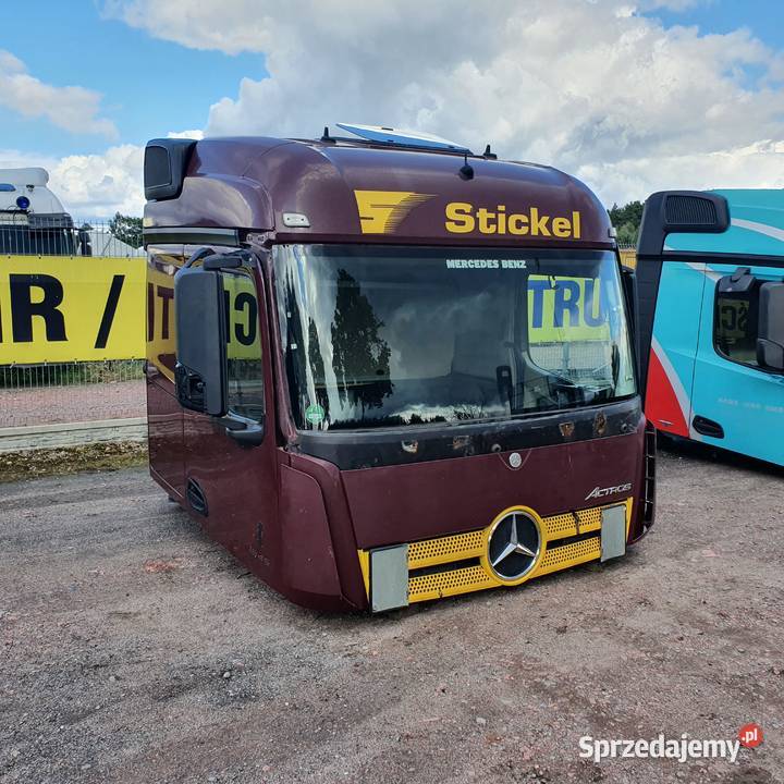 MERCEDES ACTROS MP4 KABINA STREAM SPACE SZEROKA Bieleń