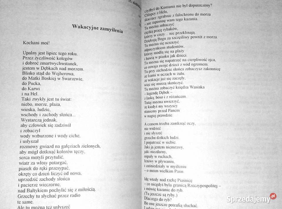 Kochani Moi Świętokrzyskie kazania radiowe 2 ks Chełm