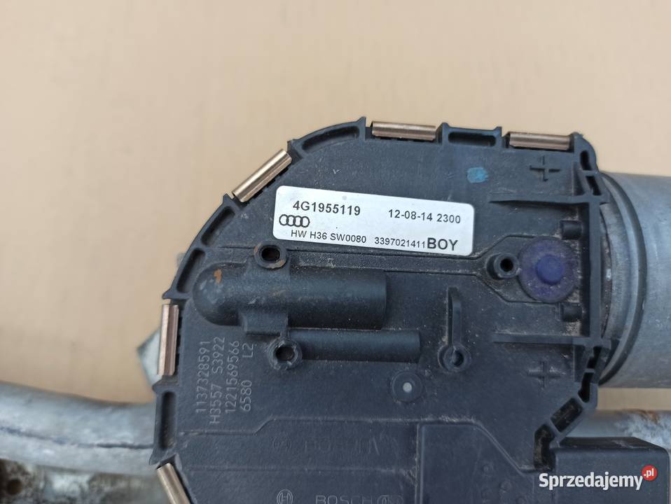 AUDI A6 C7 4G MECHANIZM SILNICZEK WYCIERACZEK Trzciel