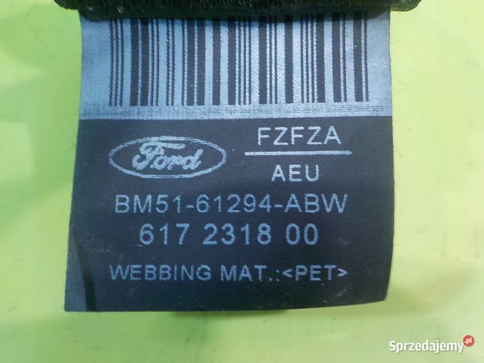 FOCUS MK3 ST 16 B 12r 1014 pas bezpieczenstwa Suków