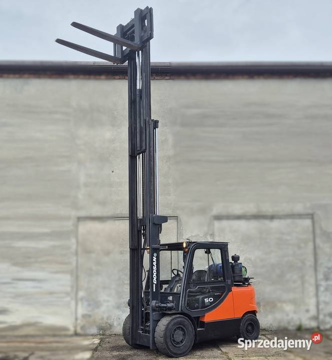 Wózek widłowy Doosan 5000 2015r TRIPLEX 605