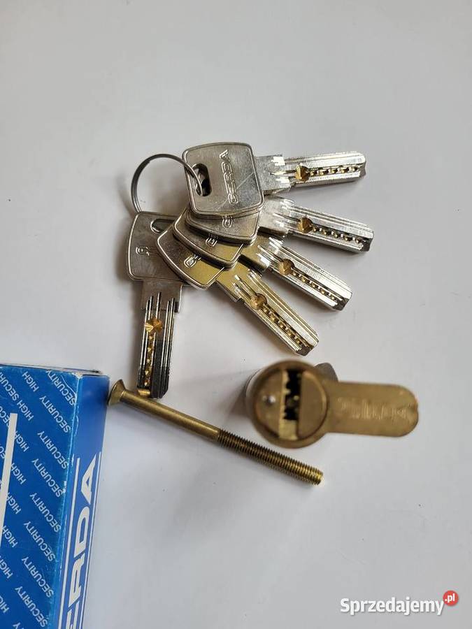 Wkładka do drzwi zamka GERDA WKM3 3030 mosiądz 5 Ożarów Mazowiecki sprzedam