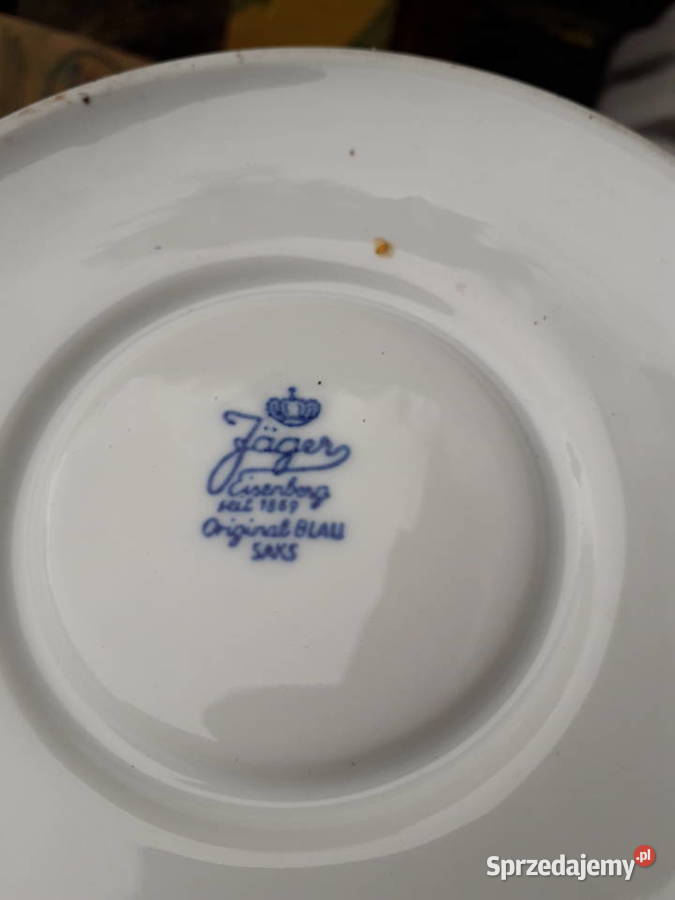 Duży zestaw porcelanowy wzór słomkowy Warszawa sprzedam