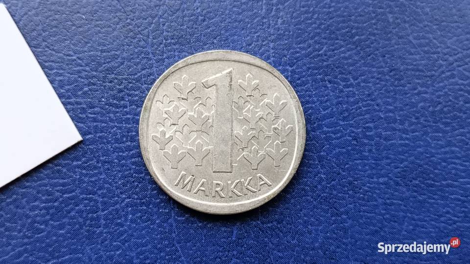 Stare monety 1 marka 1967 Finlandia srebro Lesko