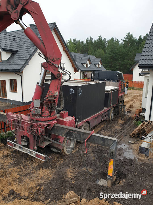 SZAMBO betonowe 8m3 kompletny montaż podlaskie Białystok