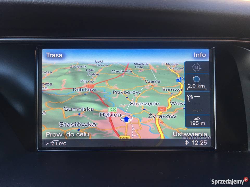 Polskie Menu Lektor Audi MMI 3G A4 A5 A6 A7 Q5 Dębica