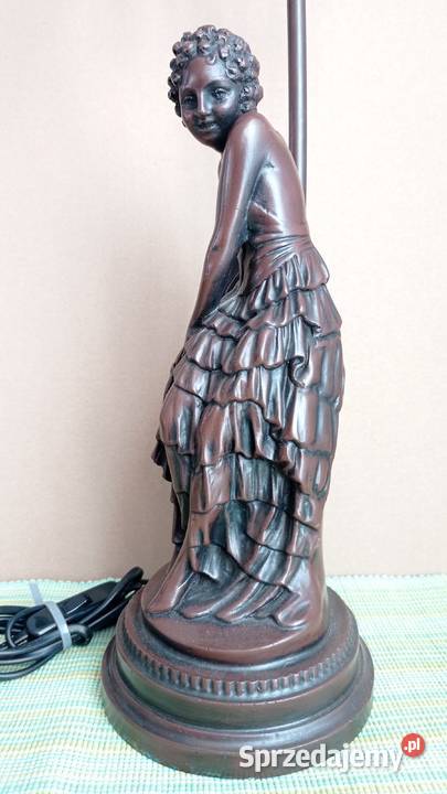 Lampka nocna w stylu art deco brązowy Włocławek