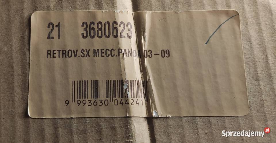 Lusterko Lewe Fiat Panda II 06 3680623 śląskie Tychy
