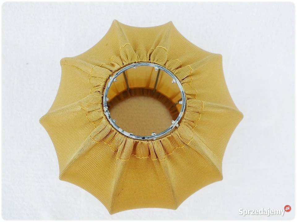 Stary Klosz Abażur materiałowy na metalowym Lampy wiszące Żary