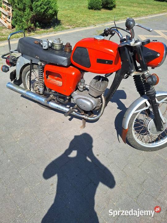 Motocykl MZ ts 150 etz turystyczny Młynik