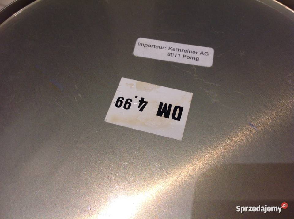 Duże Stare Metalowe Pudełko Puszka DDR