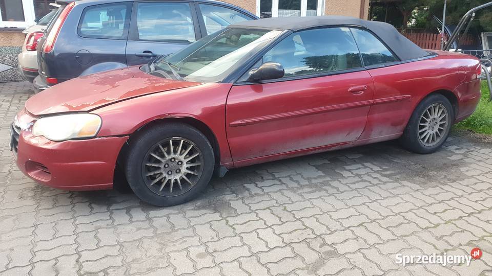Chrysler Sebring 27b uszkodzony benzyna+LPG Nowe Ręczaje