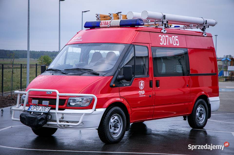 Ford Transit 2003 straż strażacki pożarniczy Dębska Kuźnia