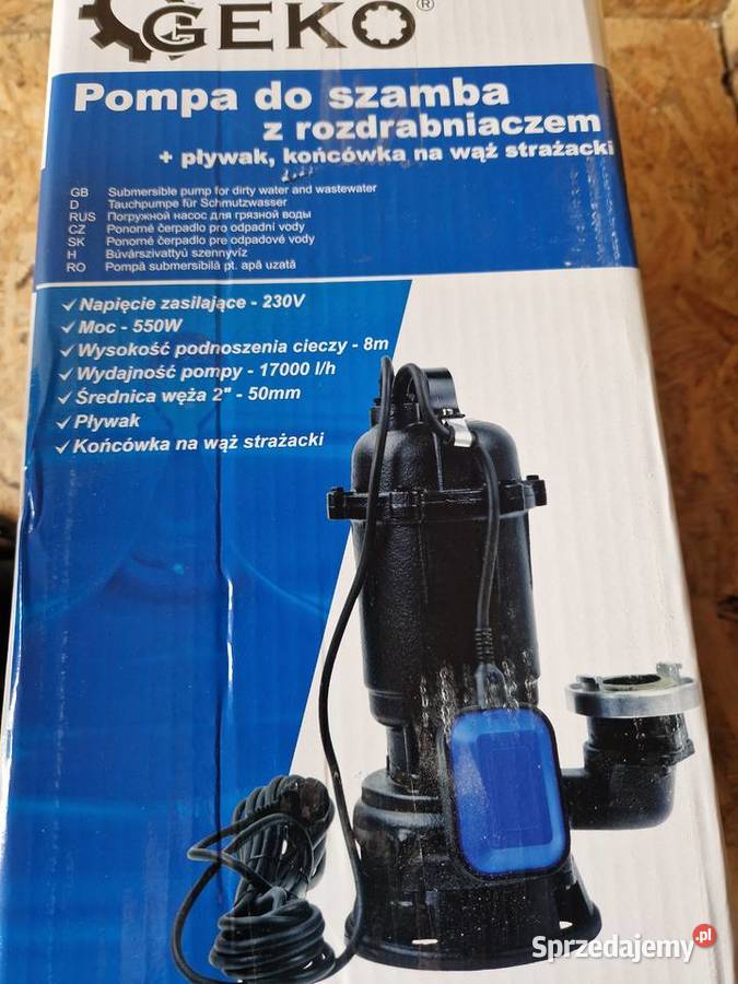 Pompa zanurzeniowa G81429 GEKO z pływakiem wielkopolskie Głogowa