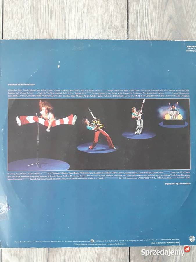 VAN HALEN Van Halen Warner Bros Inc 1979 Rzeszów