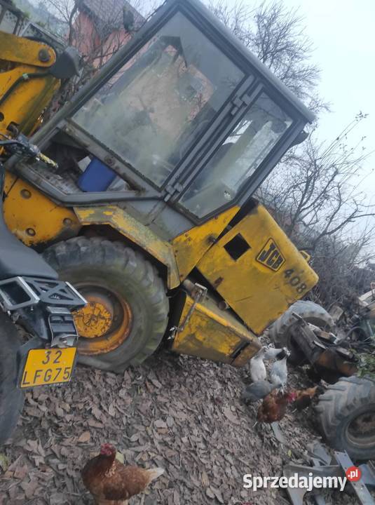 Ładowarka jcb 408 w całości na części wielkopolskie Ostrów Wielkopolski