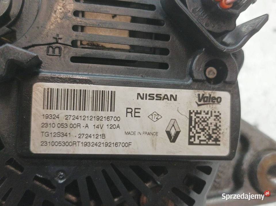 ALTERNATOR 231005300R 13 TCE Dacia Duster II sprzedam