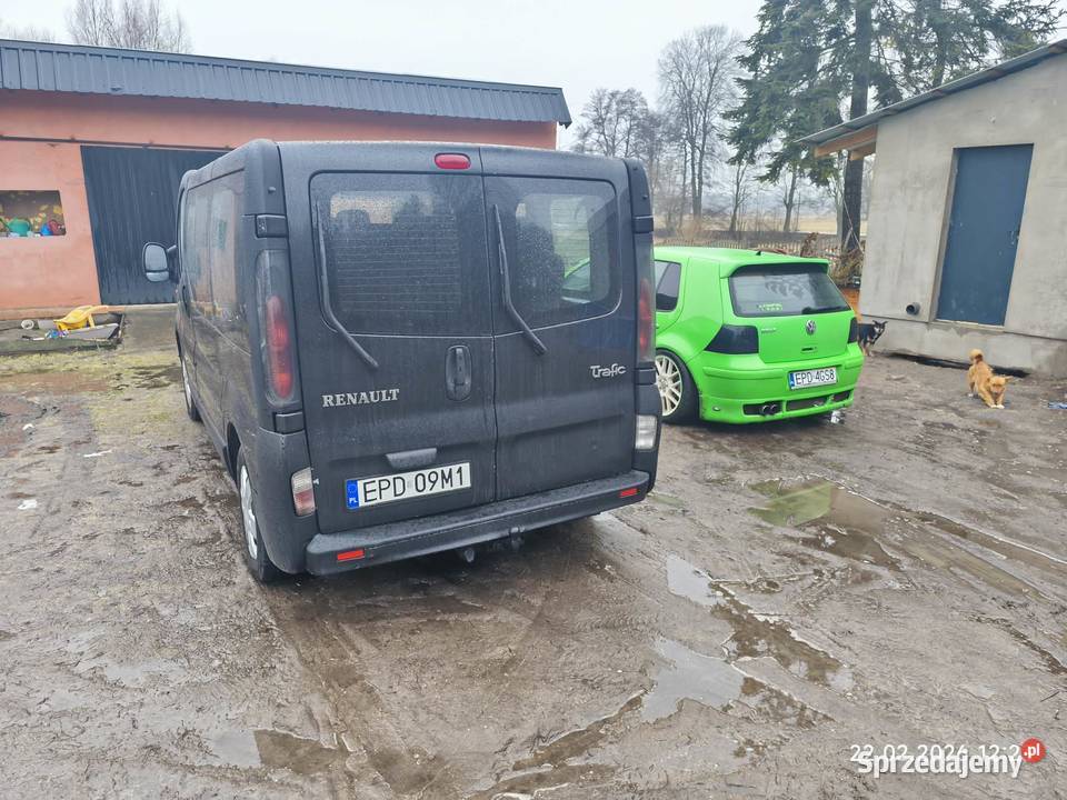 Renault Trafic 25 dCi 44000 przebiegu generalnym diesel Poddębice