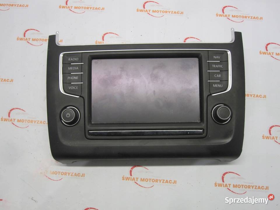 VW POLO 6C wyświetlacz radia 6C0919603A Kielce