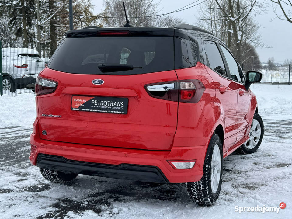 Ford EcoSport 10 125 STLINE LED Nawigacja nieuszkodzony Mrągowo