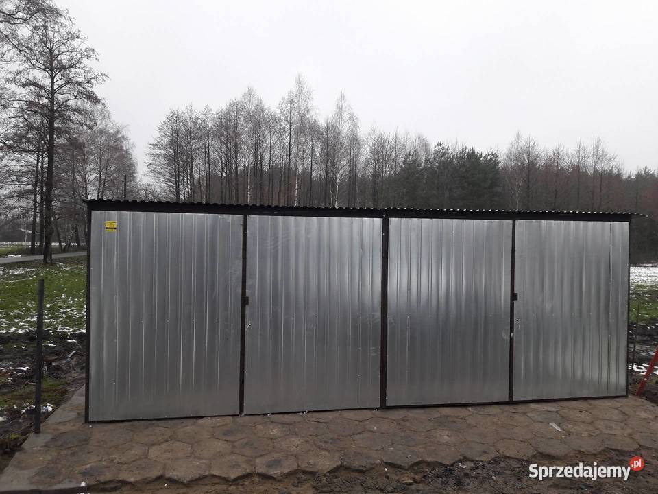 Garaż Blaszany 6x6 4x5 3x5 6x5 OCYNK Wzmocniony Wrocław sprzedam