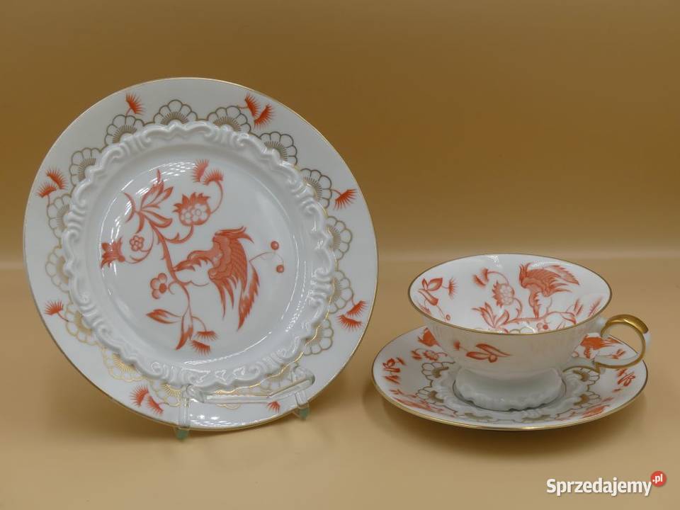 Komplet śniadaniowy Sorau Żary 1928 45 UNIKAT Poznań