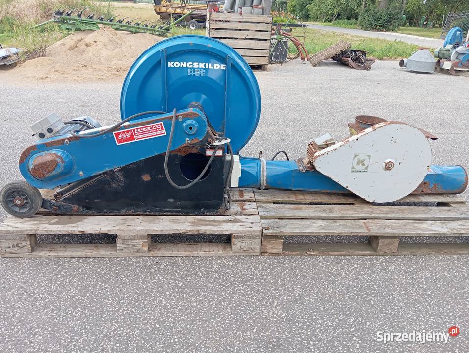 Dmuchawa z podajnikiem do zboża Kongskilde 75kW kujawsko-pomorskie Lubień Kujawski