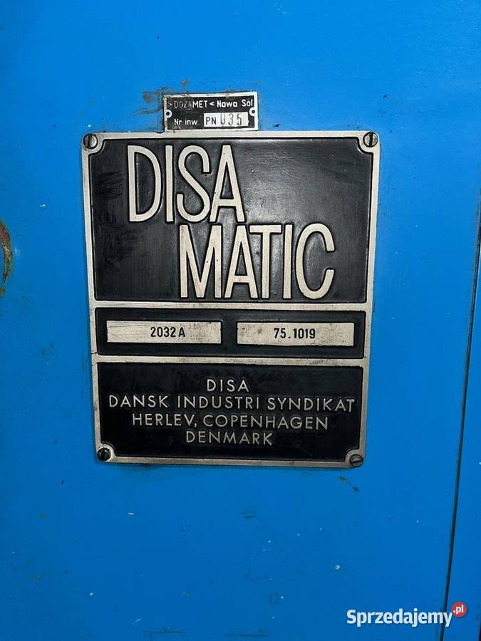 Automat formierski linia formierska DISAMATIC lubuskie Nowa Sól