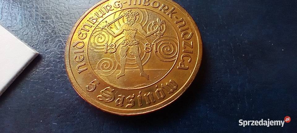 Stare monety Medal 5 Sasinów 176 Lesko