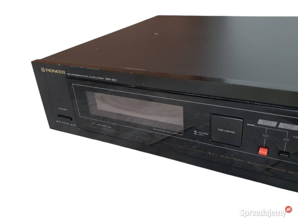 Stary Pioneer SR60 Reverb Korektor Pogłosu Made