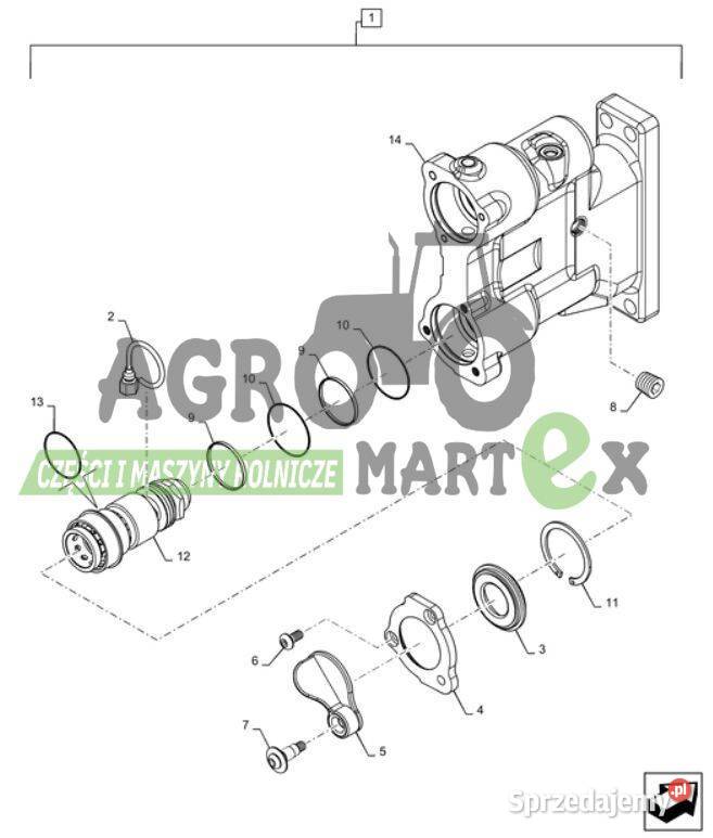 435375A1 ZAWÓR HYDRAULICZNY CNH Wichrów sprzedam