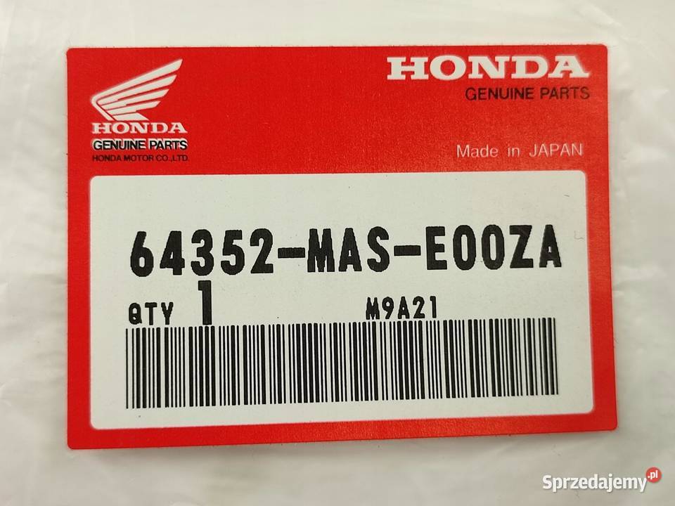 NAKLEJKA R LEWY BOCZEK HONDA CBR900RR FIREBLADE sprzedam