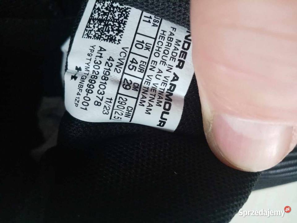 Nowe buty do biegania Under Armour UA Charged