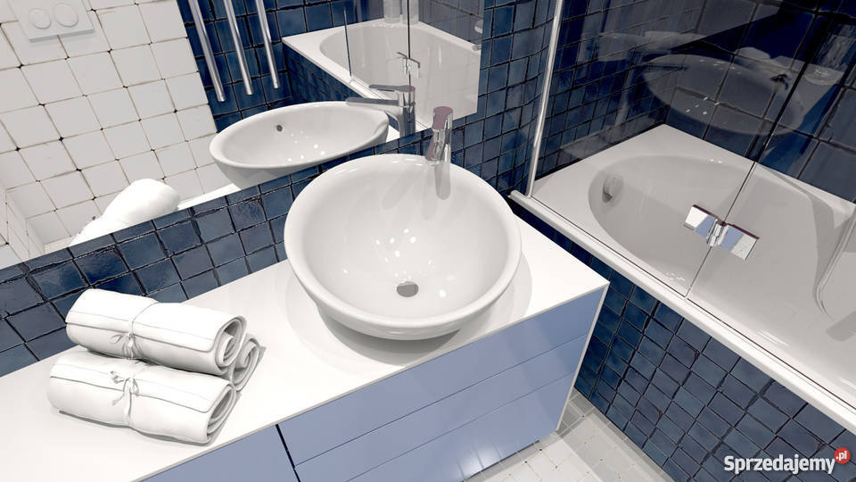 PROJEKT 3D WIZUALIZACJA łazienka kuchnia salon Góra Kalwaria
