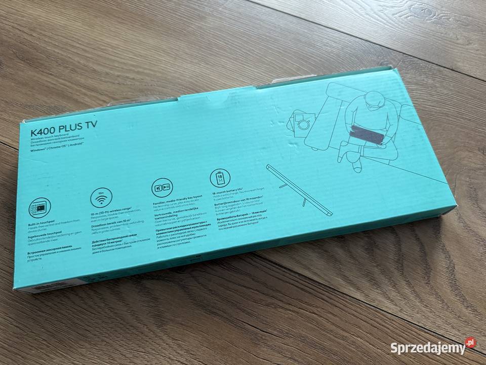 Klawiatura bezprzewodowa Logitech K400 Plus TV Sosnowiec