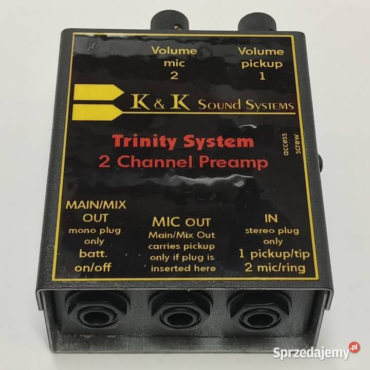 KK TRINITY System PRZEDWZMACNIACZ dwukanałowy Warszawa