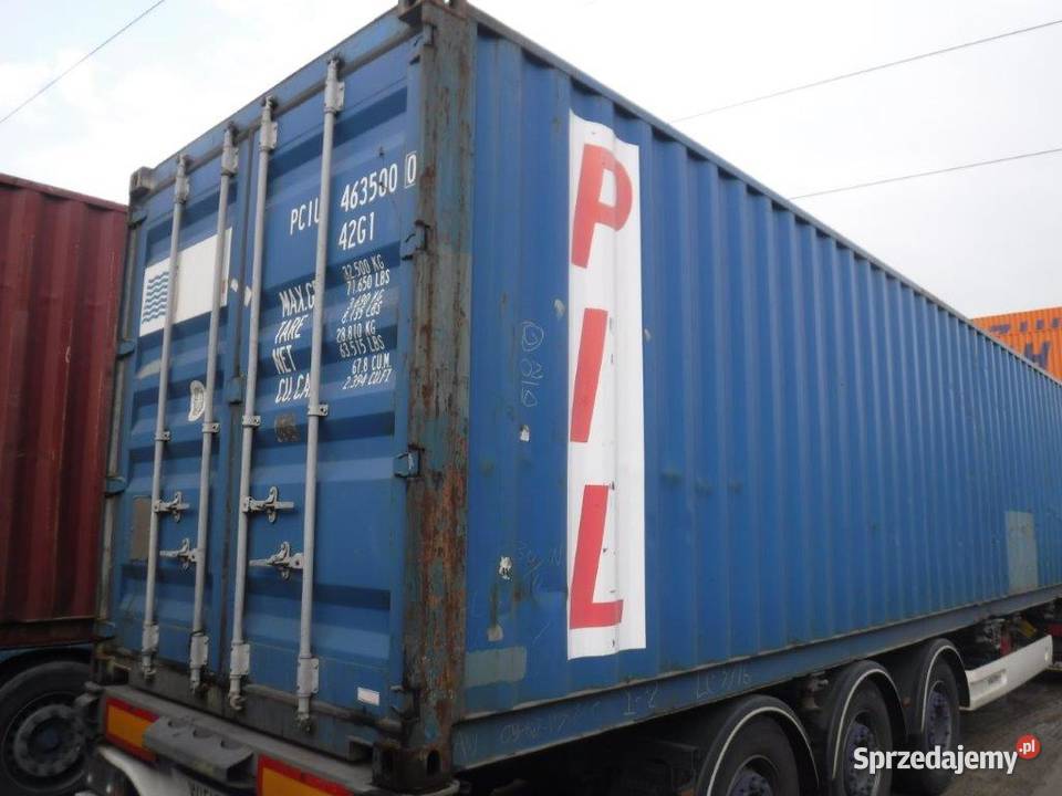 Kontener morski magazynowy budowlany 40 DV warmińsko-mazurskie Olsztyn