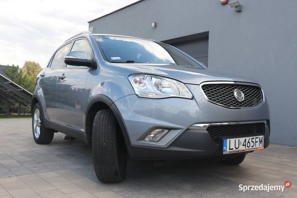 SsangYong Korando komfortowy SUV sprawny Rok produkcji 2012 Świdnik