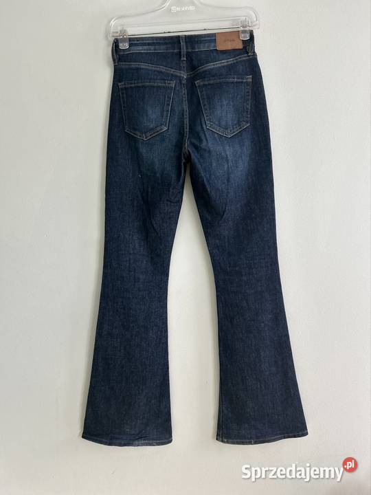 Jeansy flare XS spodnie dzwony jeansy szerokie Wyszków
