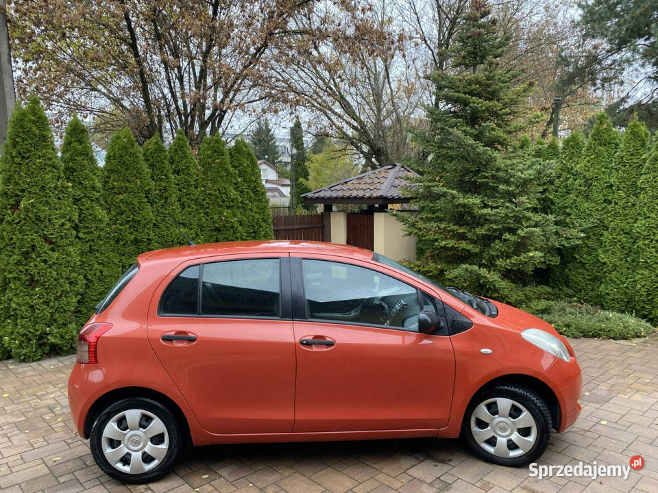 Toyota Yaris II Wł Krajowy Luna 13 Benzyna 5 Pruszków