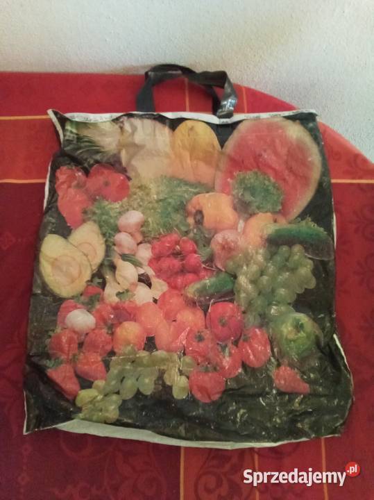 Reklamówka warzywa i owoce Vintage Warszawa