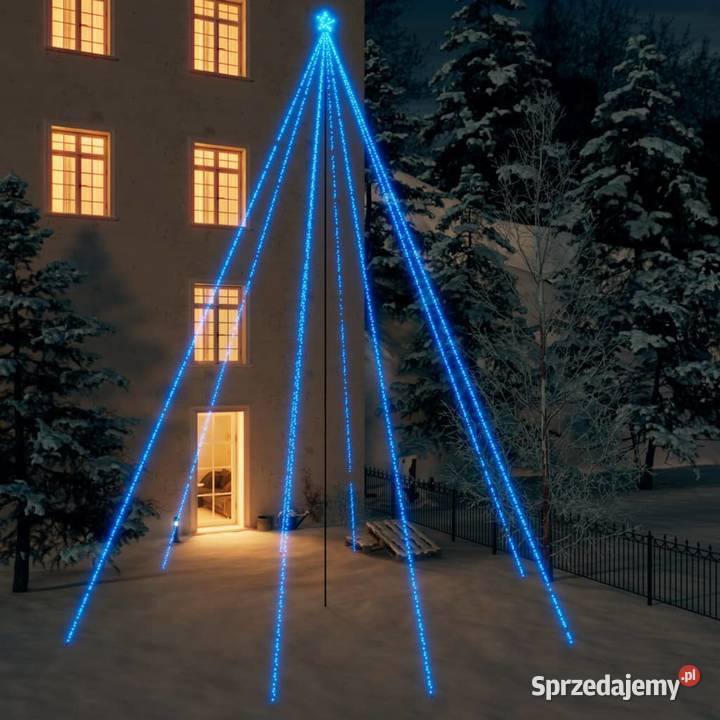 vidaXL Choinka LED do wnętrz na zewnątrz 1300