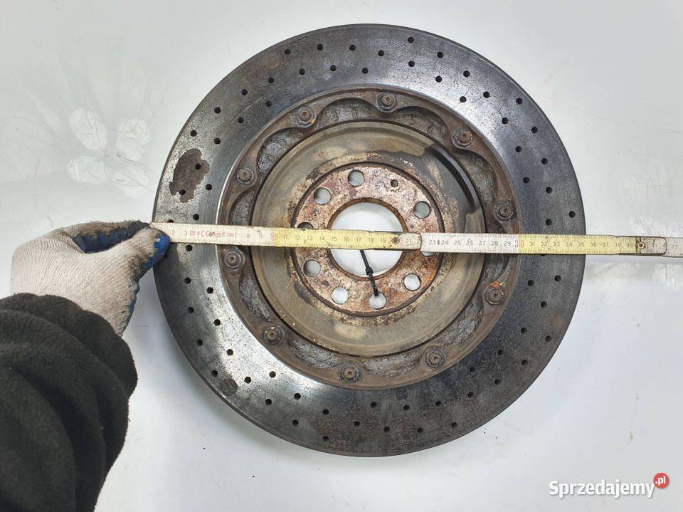 TARCZA HAMULCOWA TYŁ AUDI A8 D3 W12 CERAMICZNA Lipno