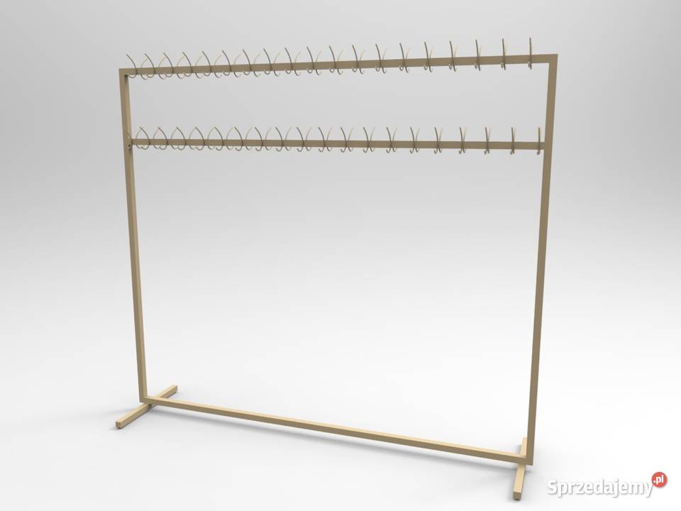 Wieszak stojący dwurzędowy 100 Ligota sprzedam