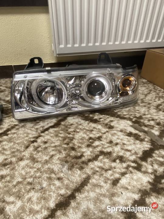 Nowe Lampy Przednie BMW E36 Angel Eyes osobowe Lwówek Śląski